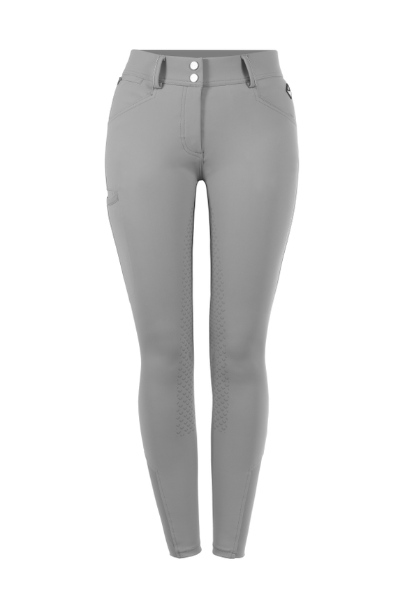 Cavallo Cavalcuna Grip Breeches Silver Grey
