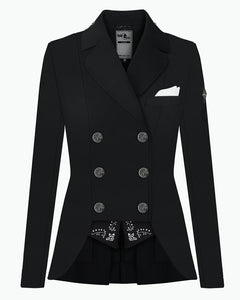 Fair Play Alissa Summer Comfi-Mesh Short Tailcoat Black