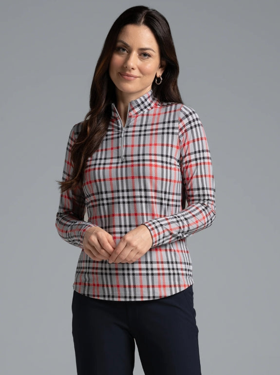 Ibkul Judith Plaid LS