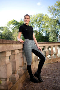 Covalliero Superba Tights Glen Plaid