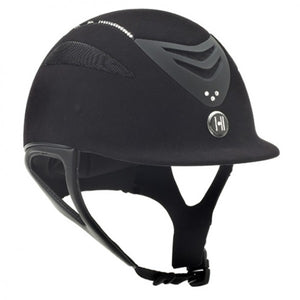 One K Suede Swarovski Black/Clear