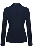 Fair Play Taylor Chic Comfinat Show Coat Navy Rosegold