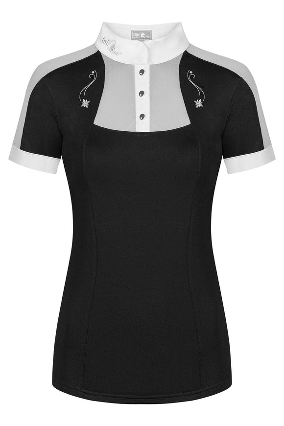 Fair Play Lorella Competition Shirt Black