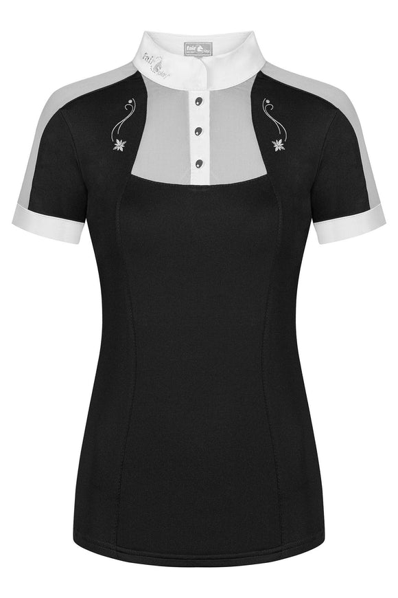 Fair Play Lorella Competition Shirt Black