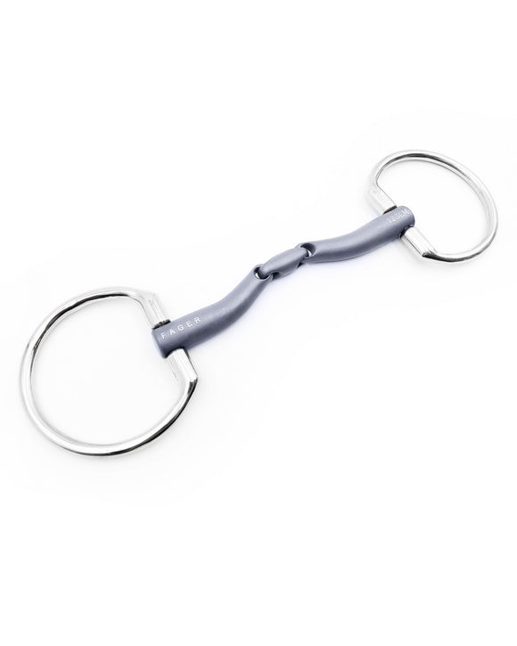 Fager Maria Titanium DJ FR Snaffle Bit