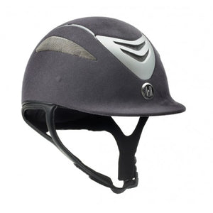 One K Defender Suede Helmet Grey