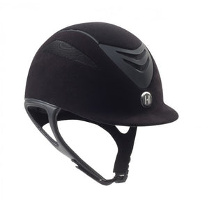 One K Defender Suede Helmet Black Matte