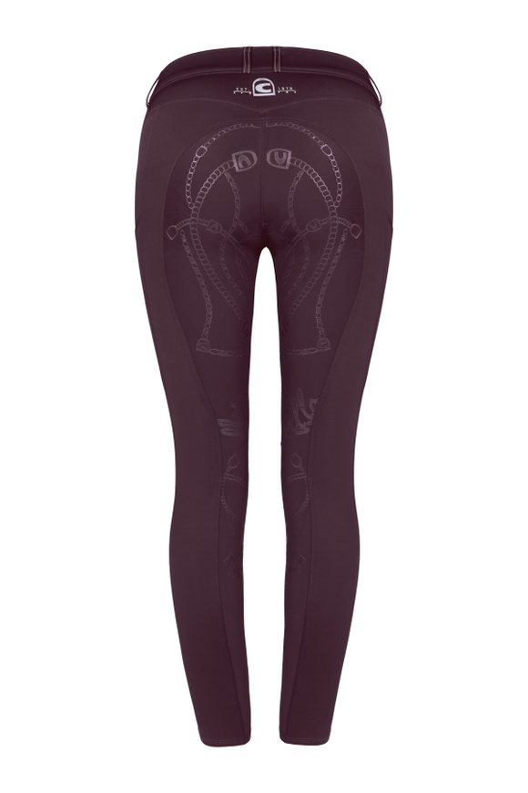 Cavallo Camille Breeches Red Wine