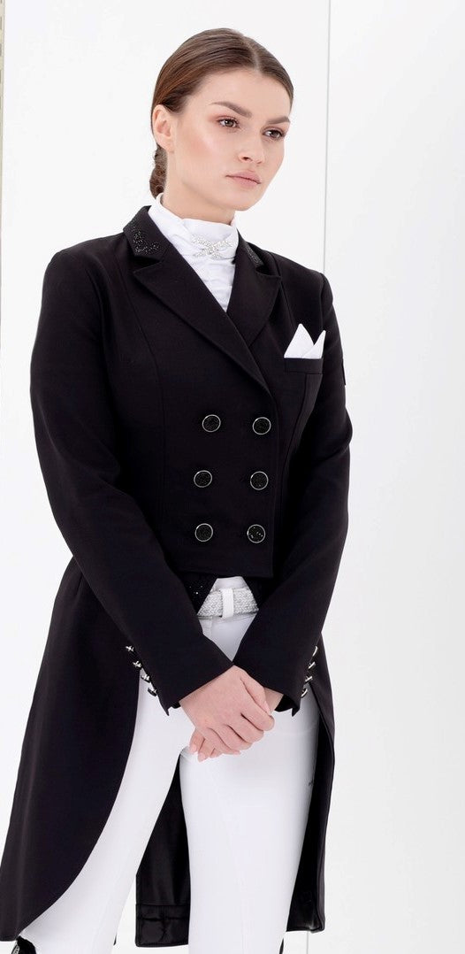 Fair Play Dorothee Comfinat-Tech Tailcoat Black