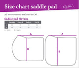 QHP Juliet Saddle Pad White