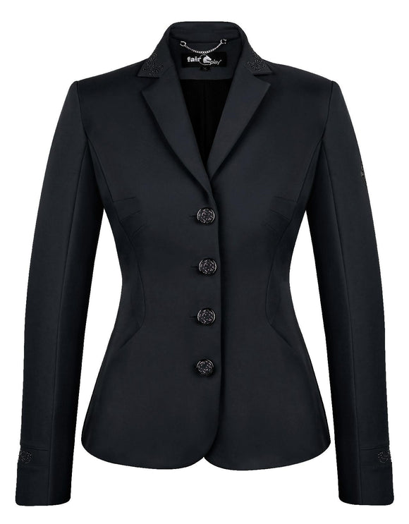 Fair Play Taylor Chic Comfinat Show Coat Black